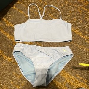 BNWT Abercrombie kids girls blue bikini